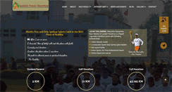 Desktop Screenshot of lumbinimarathon.com